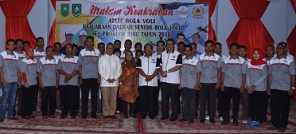 Pengurus PBVSI Bengkalis Dikukuhkan